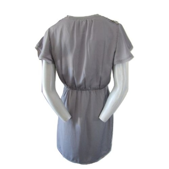 Banana Republic Rhinestone Shoulder Dress Small P - Picture 2 of 3